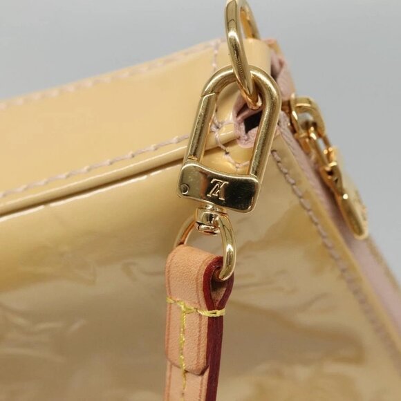 LOUIS VUITTON Vernis Pochette Accessoires Rose Angelique M90072 LV Auth 135464 - Picture 11 of 16